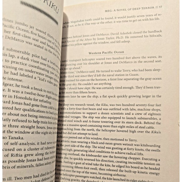 MEG: A Novel of Deep Terror (MEG, 1) - Paperback By Alten, Steve - VERY GOOD - Picture 9 of 10